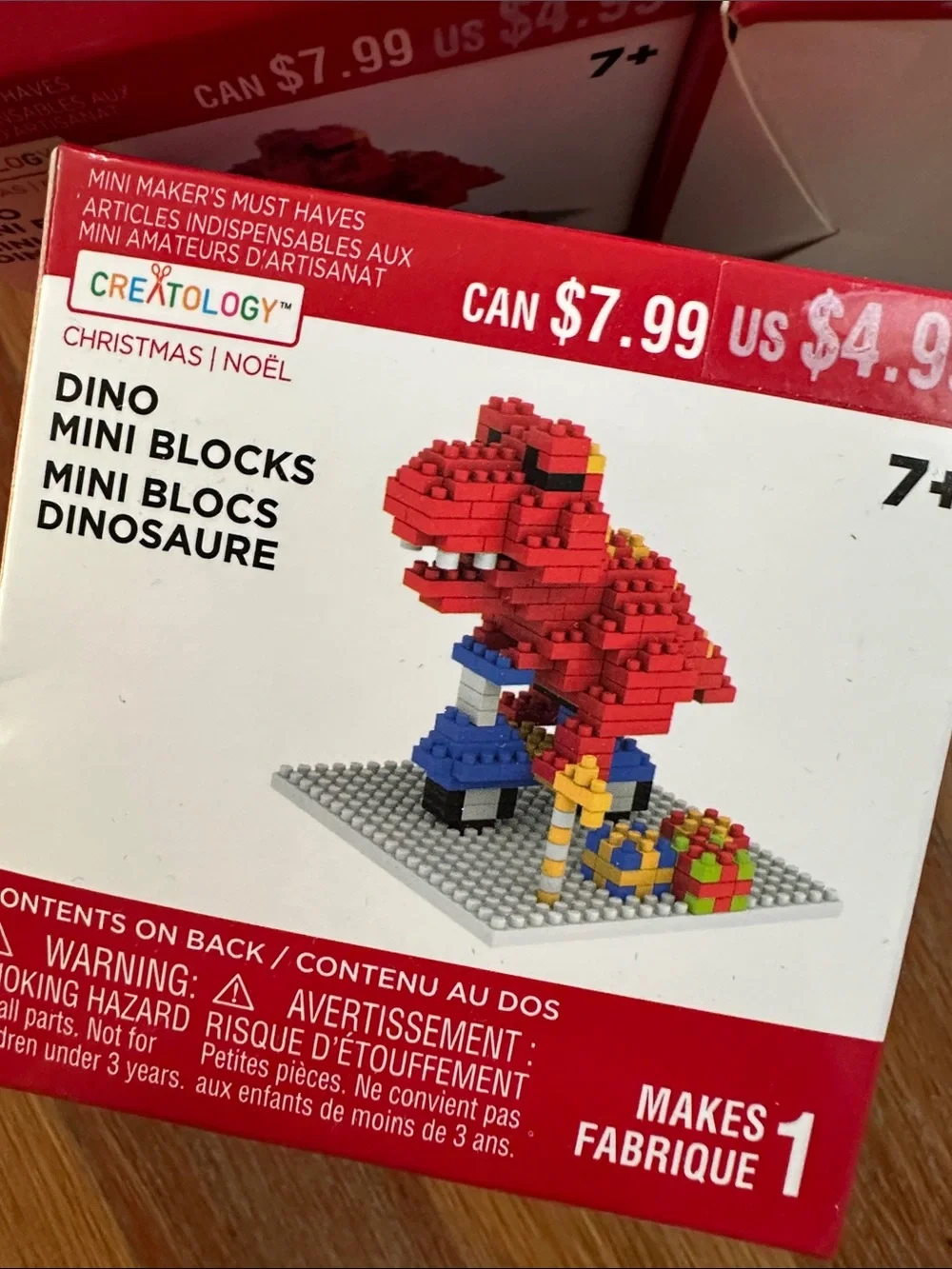 Dino Mini Blocks Party Favors